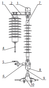 УЗПН ЛК (35 кВ) - схема монтажа
