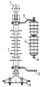 УЗПН ЛК (15 и 20 кВ) - схема монтажа